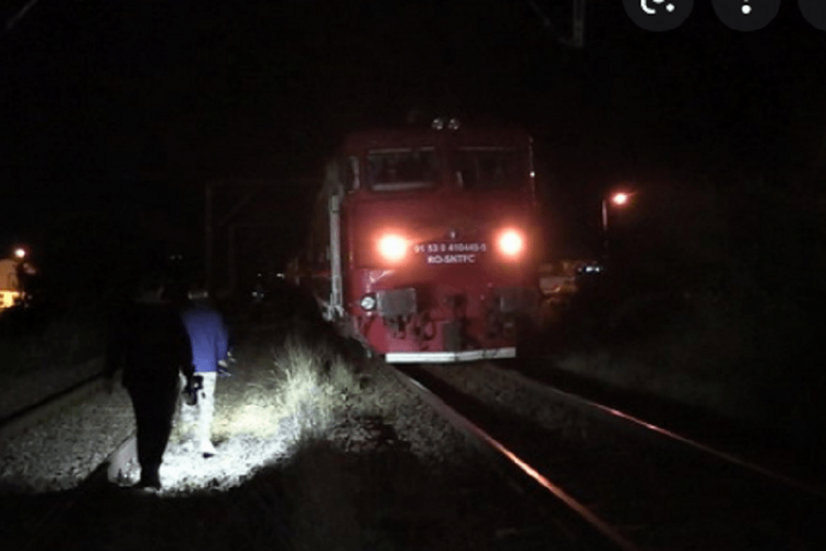 Accident mortal de tren la Huedin. Un bărbat a murit