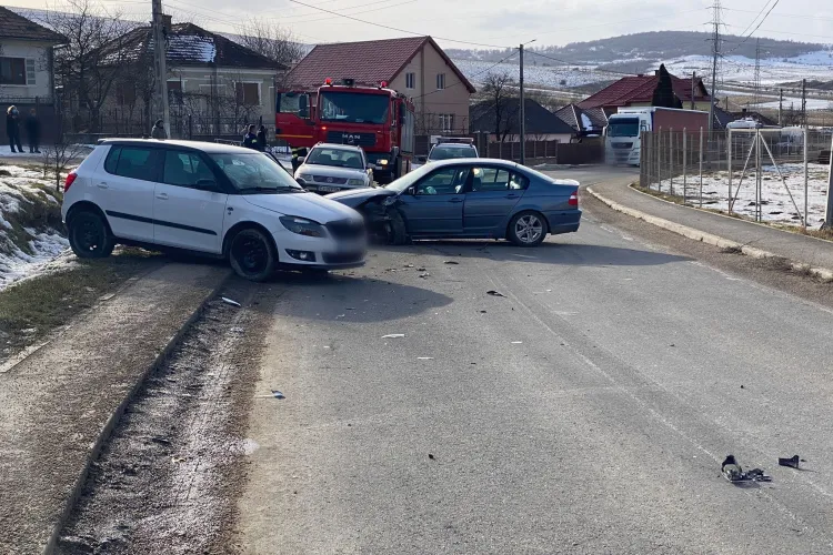 Cluj: Șmecher cu BMW a băgat o copilă în spital - FOTO