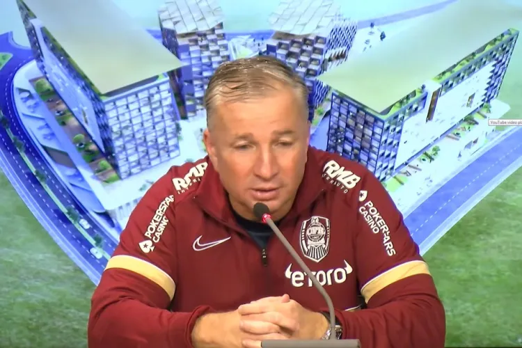 CFR Cluj - FC Botoșani, 1-1. Dan Petrescu:  Preferam să jucăm mai slab și să batem