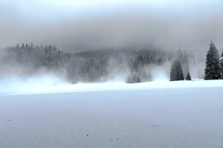 Frumusețea glaciară a Padișului. Imagini senzaționale - VIDEO   