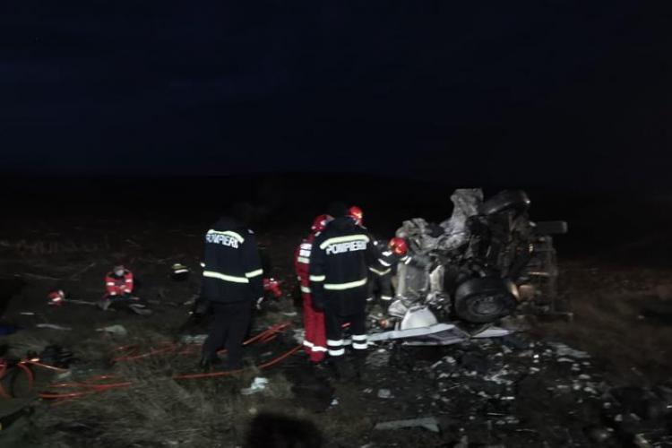 Accident cu 7 morți, pe un drum din România! - Galerie FOTO