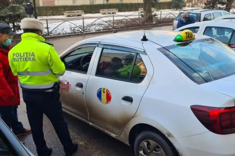 Razie în rândul taximetriștilor la Câmpia Turzii. S-a lăsatcu amenzi