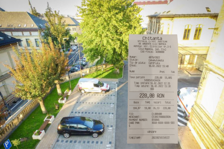 Parcare la un spital în Cluj mai scumpă ca în New York. Medicii și angajații au gratis - FOTO   