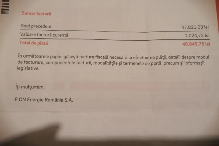 Cluj: Factură de INFARCT de 10.000 de euro la energia electrică pentru un apartament