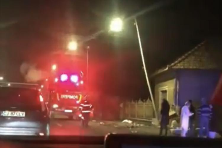 Accident în Florești, cu doua mașini implicate - FOTO
