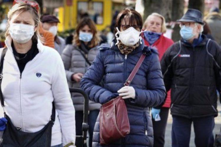 Incidenţa COVID-19 din Cluj, şase persoane infectate au murit în ultimele 24 de ore