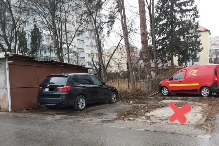 Un clujean reclamă că cineva i-a furat GARAJUL - FOTO   