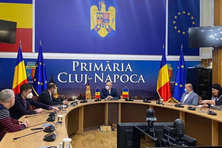 Primarul Chișinăului a avut o întrevedere cu Emil Boc. Clujul și Chișinăul pregătesc un acord de înfrățire? 