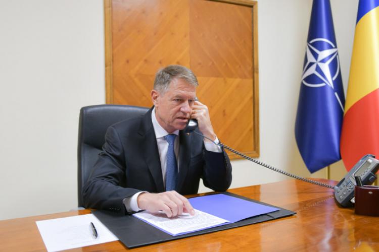 Klaus Iohannis a discutat cu Președinta Comisiei Europene despre pachetul de sancţiuni ce trebuie aplicat Rusiei. Rusia trebuie „pedepsită”