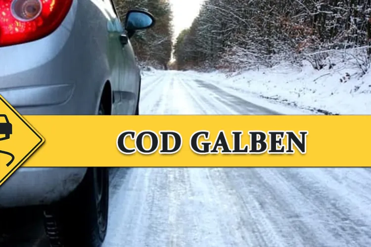 Atenție! Circulația este îngreunată pe mai multe drumuri din județul Cluj. Este cod galben de polei în zonele de munte