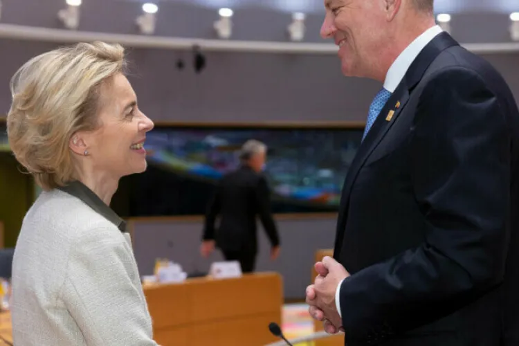 Șefa Comisiei Europene Ursula von der Leyen:  România este „un exemplu extraordinar de solidaritate în sânul Europei”