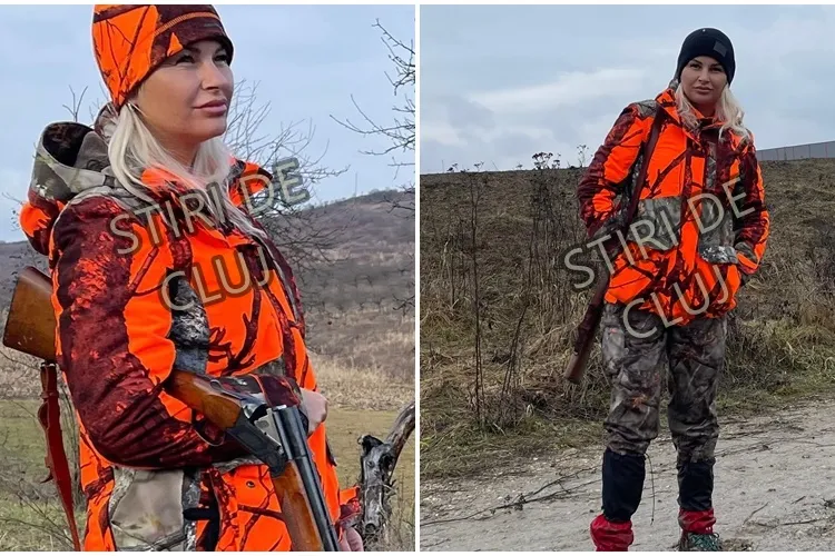 Cluj: Mulți zic că e ”PISI”, dar are armă în rastel, a stat prin munți, și nu ar fugi din România în caz de război. Mesajul Rocsanei - FOTO