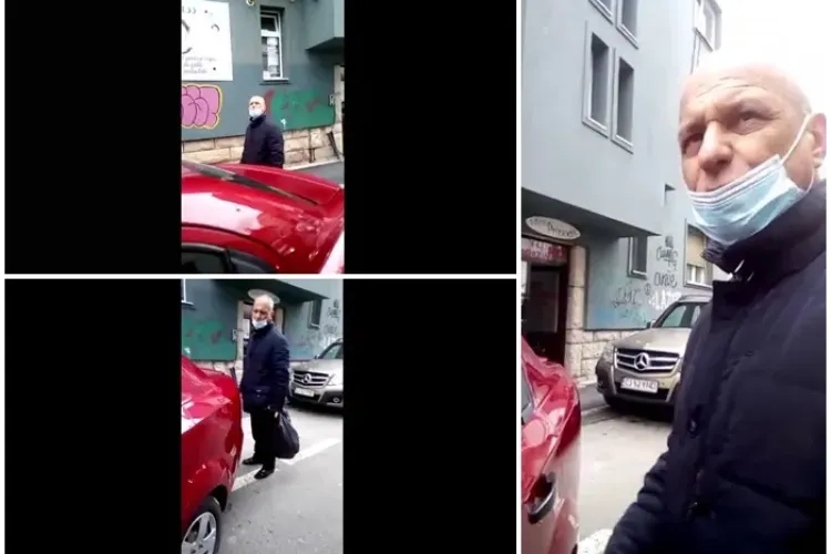 Cluj: Un polițist local în civil nu l-a lăsat pe un șofer să parcheze. A ieșit scandal cu amenințări - VIDEO