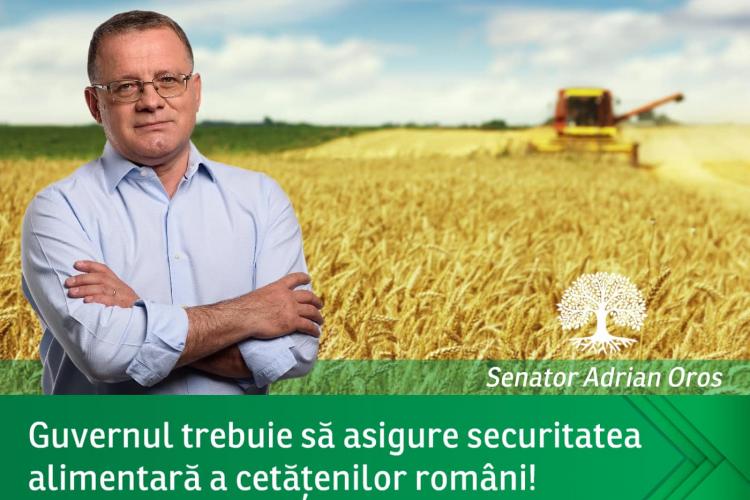 Adrian Oros, fostul ministru al Agriculturii: România trebuie să suspende exporturile de cereale   