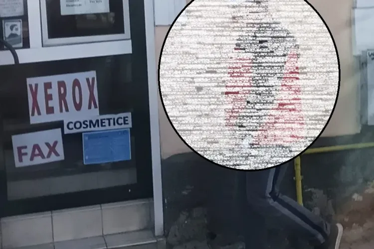 Poza zilei! Clujean cu folie de aluminiu pe șapcă de teama radiațiilor - FOTO