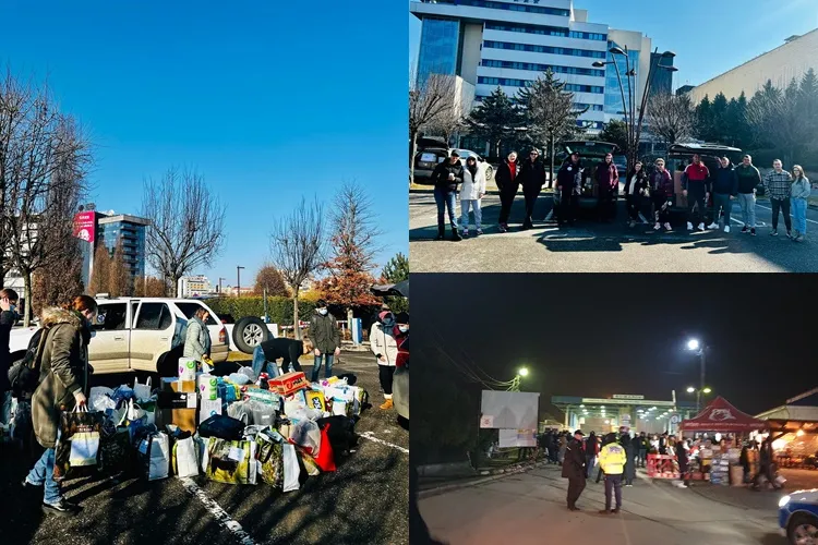 Cine sunt clujenii care au făcut două transporturi de ajutoare spre vama de la Sighetu Marmației. Felicitări! - VIDEO și FOTO   