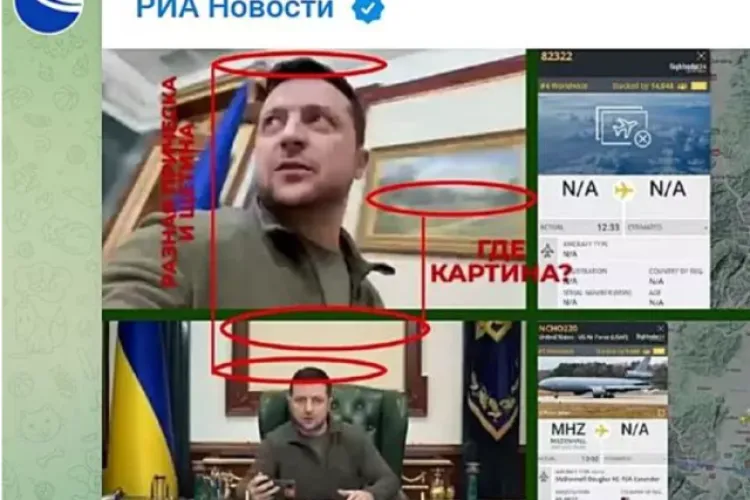 Cum arată războiul informațional: Propaganda Kremlinului susține că Zelenski nu este la Kiev, ci la Brașov