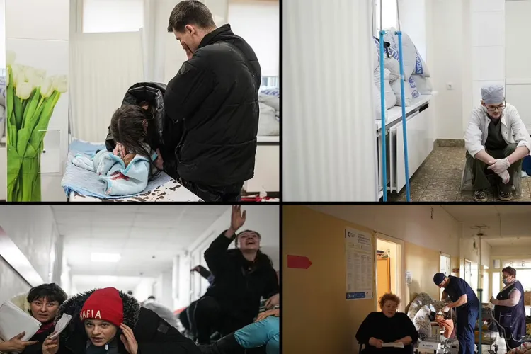 Imagini GRĂITOARE cu cruzimea lui Putin. O mamă plânge și mângâie trupul micuţului său, de doar 18 luni, ucis de bombardamente   