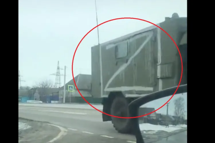 Ce înseamnă literele şi marcajele de pe tancurile ruseşti care au invadat Ucraina