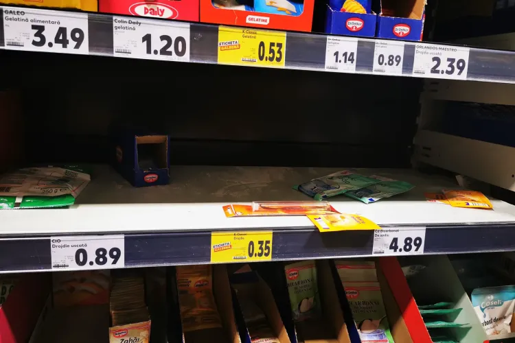Cluj - Iarăși dispare drojdia din magazine: Toți sunteți brutari? - FOTO