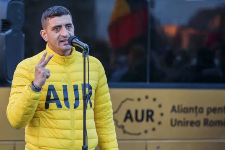 Sondaj: AUR a scăzut pentru că a făcut ciocul mic despre războiul din Ucraina. Cu cine ar vota românii