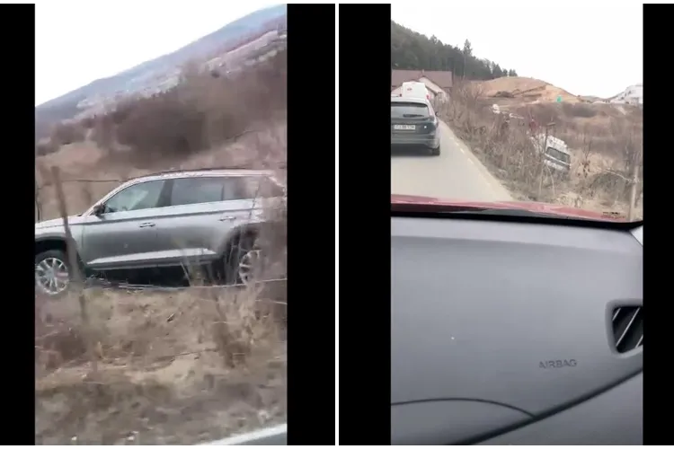 Accident în spate la VIVO! ”Drum făcut de analfabeți, hoți” - VIDEO