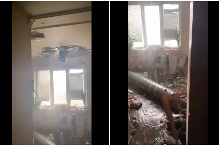 Zeci de morți în Harkov! Rușii au bombardat chiar în timpul tratativelor de pace. Un om s-a trezit cu racheta în casă - VIDEO