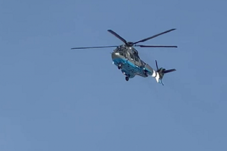 Imagini cu elicopterele ucrainene care au aterizat la Ghimbav, Brașov. Dîncu spune că rușii au lansat un fake news - VIDEO   