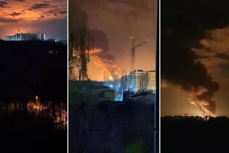 Războiul a ajuns la 15 km de România! Casele românilor au fost zguduite de unda de șoc, după ce a fost bombardată o bază militară din Ucraina