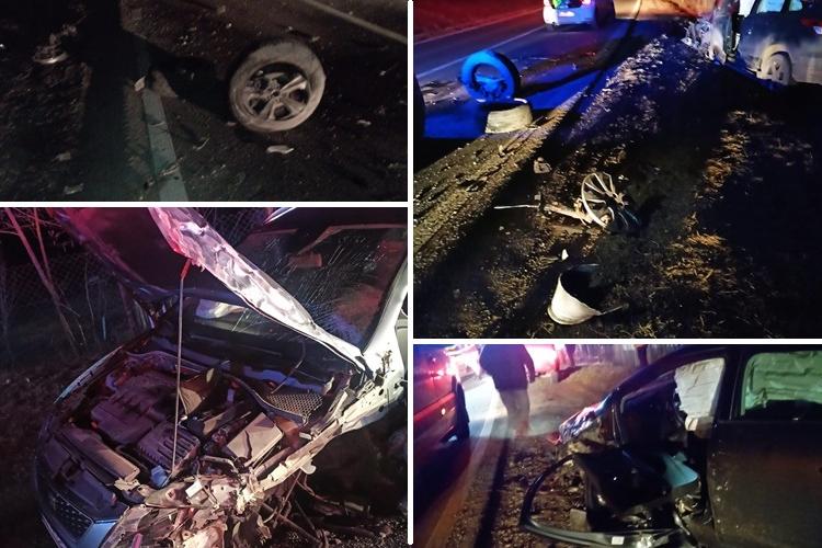 Mașină din Ucraina implicată într-un accident GRAV la Cluj! Fug de război, dar oboseala îi răpune - FOTO și VIDEO