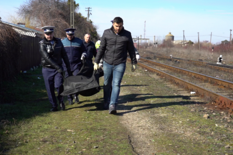 Clujean lovit mortal de tren în Someșeni