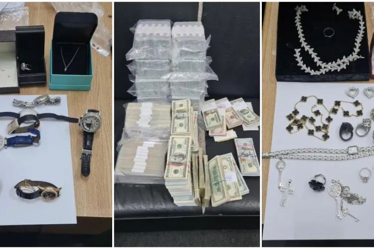 O familie din Ucraina prinsă la intrare în România cu 1,6 milioane dolari și peste 50.000 euro   