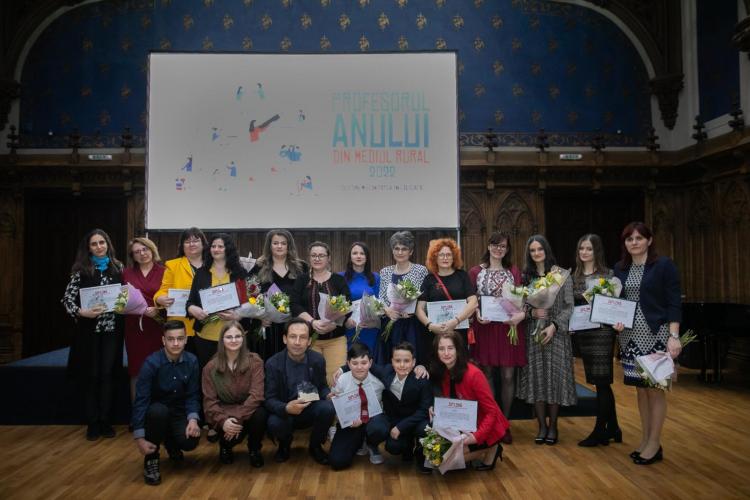 Cadru didactic clujean, premiat la Gala Profesorul Anului din mediul rural