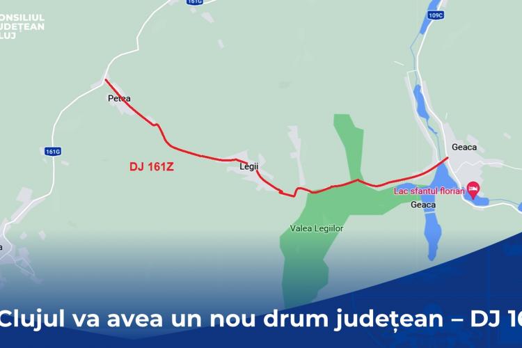 În Cluj, apare un nou drum județean, care va fi modernizat