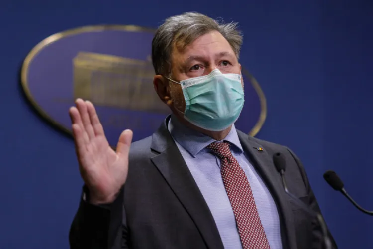 VIDEO - Alexandru Rafila despre evoluția cazurilor COVID-19 de la ridicarea restricțiilor: Evoluția cazurilor de Covid este descendentă