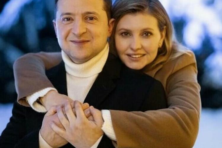 Mesaj emoționant al primei doamne a Ucrainei: Ca orice femeie din Ucraina, acum mă tem pentru soţul meu