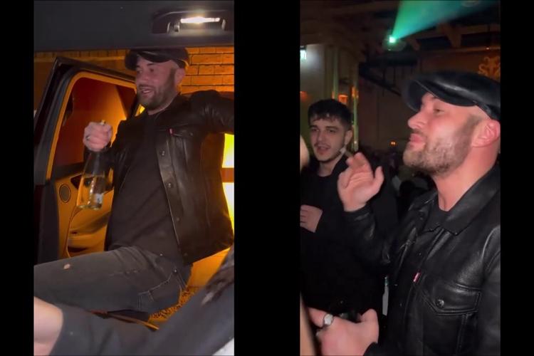 Actorul Bendeac, mort de beat după o ieșire la club cu alte vedete, filmat de prieteni când își dă jos pantalonii - VIDEO   