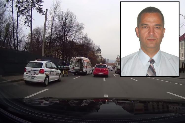 Polițiștii clujeni caută o martoră a accidentului în care a murit profesorul de UTCN Cluj, lângă Parcul Operei -VIDEO
