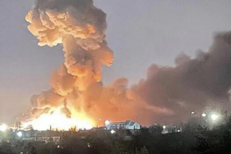 A fost confirmată prezența unui nor toxic aflat în zona estică a Europei, generat de exploziile de proiectile și de muniție din Ucraina