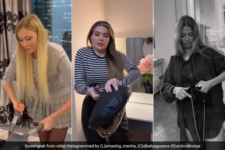 Rusoaicele și-au tăiat gențile Channel în semn de protest! Cât pot fi de proaste? - VIDEO