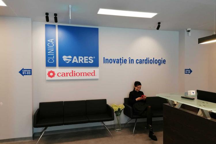ARES Cardiomed deschide o nouă clinică în Cluj-Napoca. Servicii în contract cu casa de asigurări, de la jumătatea lunii aprilie