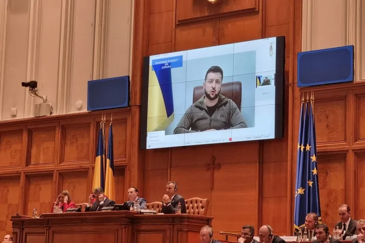 Zelensky a vorbit în Parlament și transmisia a fost un eșec: Așa se întâmplă când căpușezi toate instituțiile statului cu pile, rude și relații   