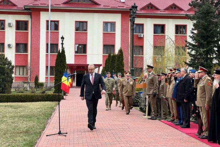 Ministrul Apărării Naționale, Vasile Dîncu, sărbătorește Ziua NATO la Cluj
