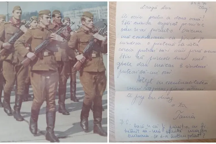 Scrisoare primită de un soldat clujean de la iubită, găsită după 50 de ani. Ce elegant dialogau oamenii - FOTO