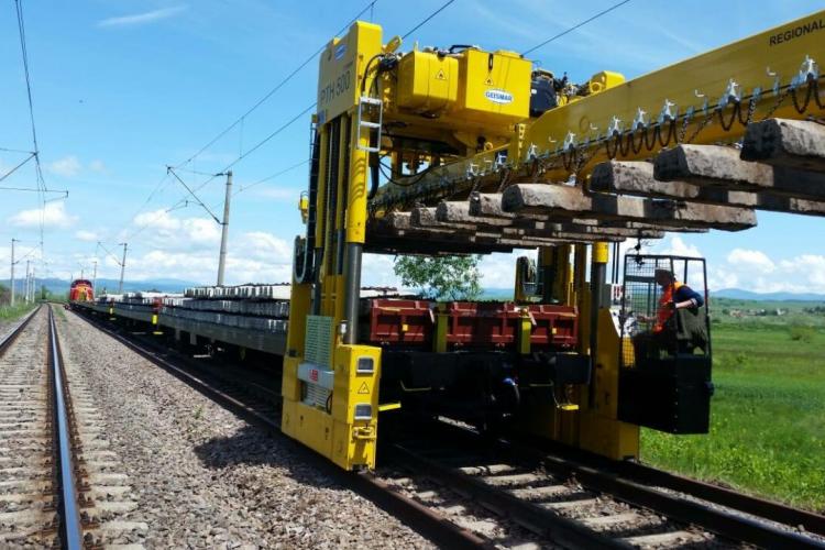 CFR a semnat contractul pentru modernizarea liniei de cale ferată Coşlariu – Cluj-Napoca. Viteza maximă ar urma să ajungă la 160 de kilometri pe oră