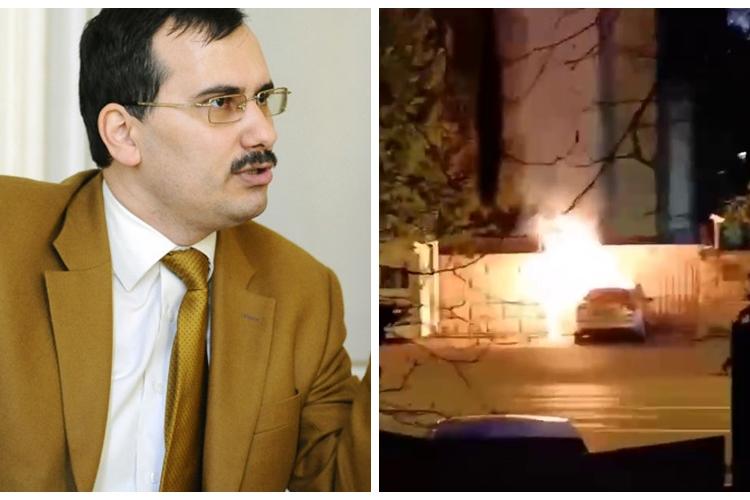Cine este bărbatul care şi-a dat foc şi a intrat cu maşina în Ambasada Rusiei de la Bucureşti