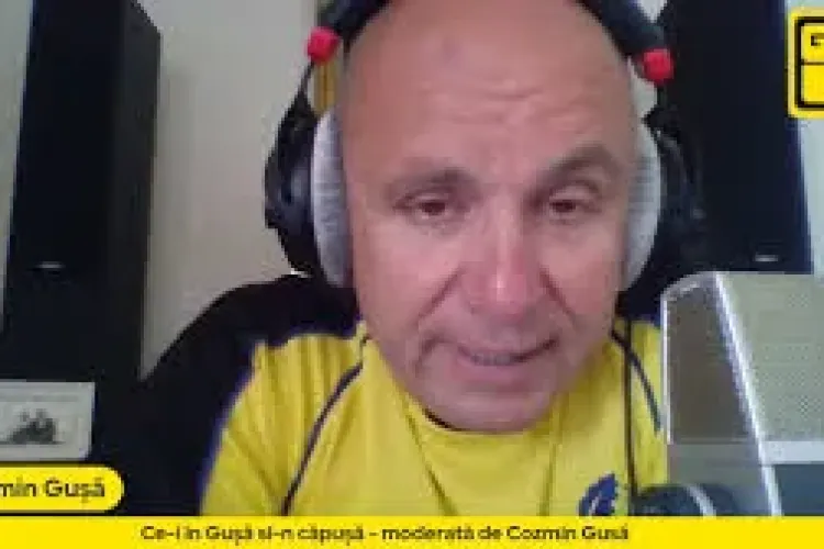 Postul Gold FM, unde apare Cozmin Gușă, amendat ASPRU pentru propagandă pro-rusă