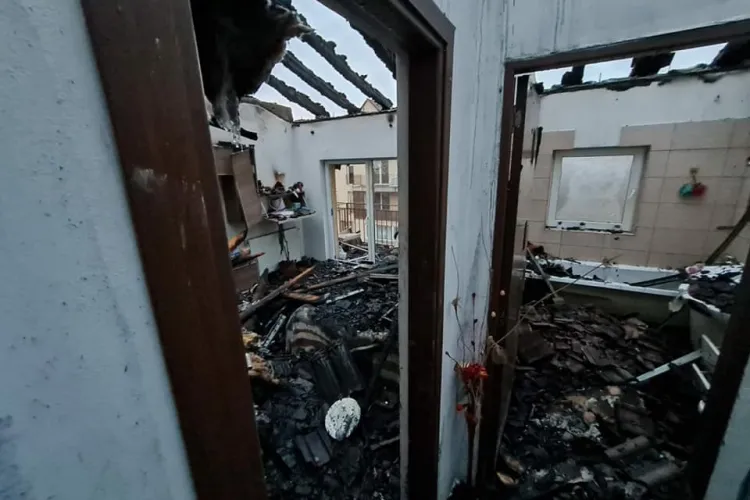 Pivariu: Blocul din Florești afectat de incendiu va fi refăcut