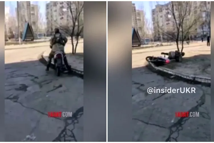 Cecenii se poartă ca sălbaticii în Ucraina - VIDEO