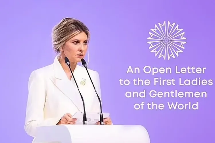 FOTO - Olena Zelenska, despre teroarea cu care se confruntă ucrainencele: „Când una dintre noi este torturată, ucisă, TOATE simțim!”